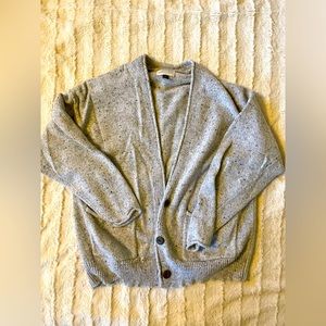 Grey Cardigan with pockets M
